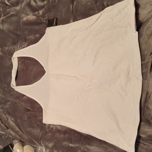 Torrid White Foxy Halter Top